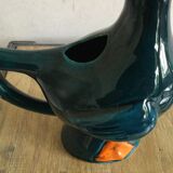 Earthenware duck pitcher