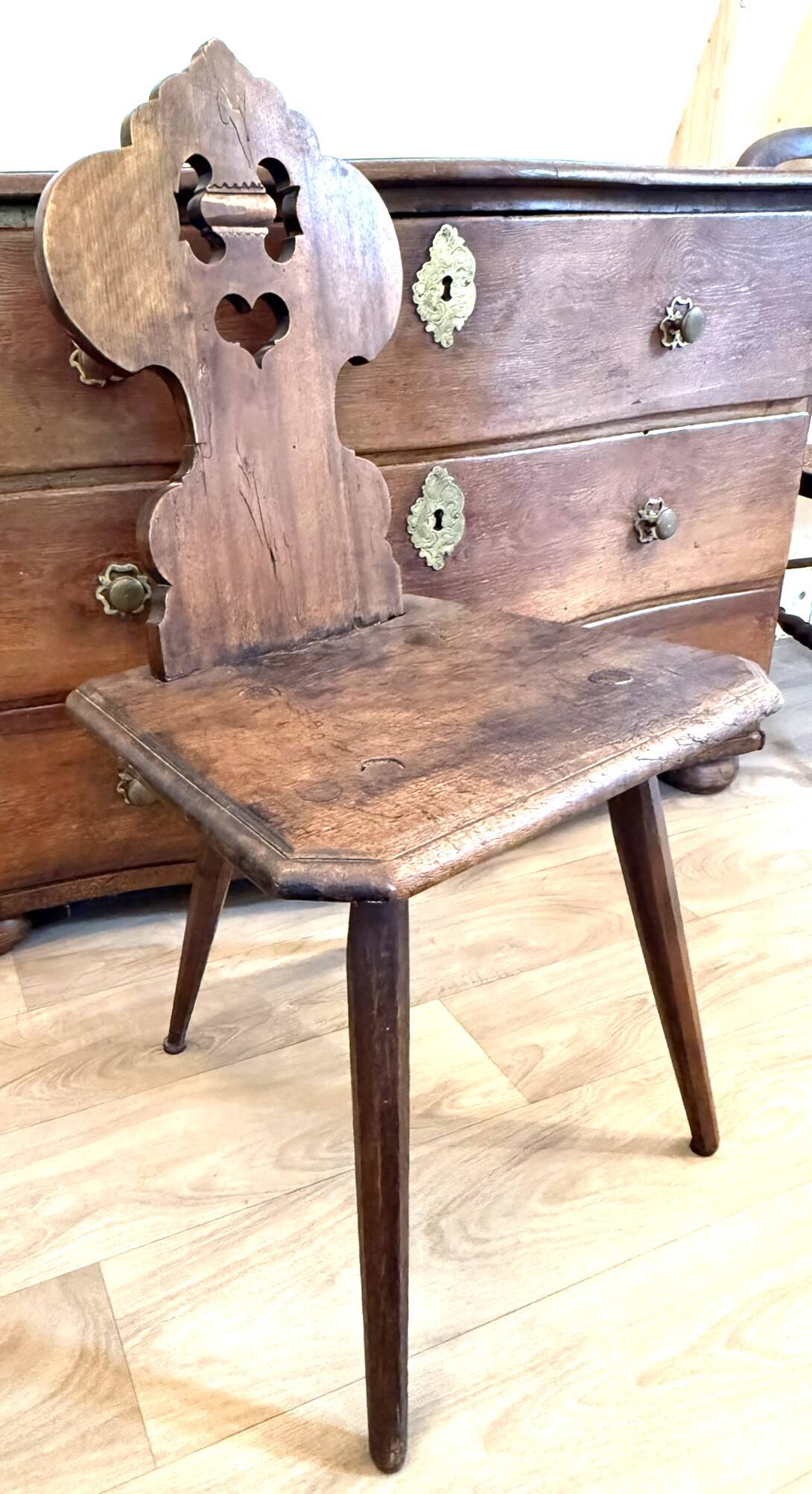 Chaise alsacienne, XVIIIe siècle