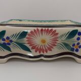 HB Quimper / Hand-decorated ceramic box