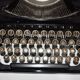 Old typewriter Erika Naumann portable circa 1940