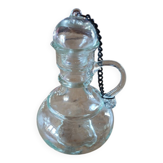 Bouteille / carafe ancienne en verre
