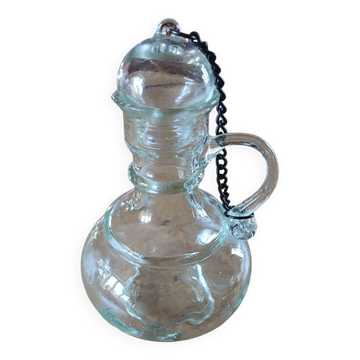 Antique glass bottle/carafe