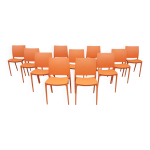 chaises de jardin empilables