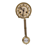 Antique Gustav Becker German Wall clock movement, Wood base, GB Movement 1900s