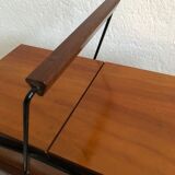 Vintage modernist sewing cart