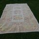 Vintage Turkish Oushak rug 195x287 cm