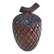 Solid vintage pine cone wood box
