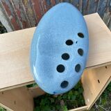 Pique glass flowers, hick double glass paste in the shape of a pebble