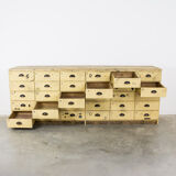 Bank of drawers large