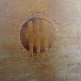 spøttrup stool made in Denmark in teak by Peder Kristensen