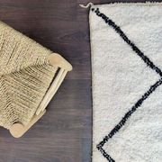 Tapis de couloir berbère beni ouarain 85x290 cm