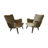 Paires de fauteuils danois années 50/60 de Arno Votteler knoll