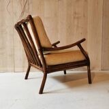 Rattan armchair