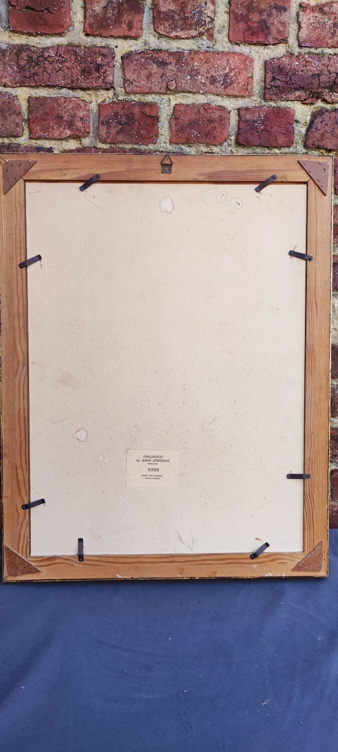 Anna Zinkeisen portrait frame