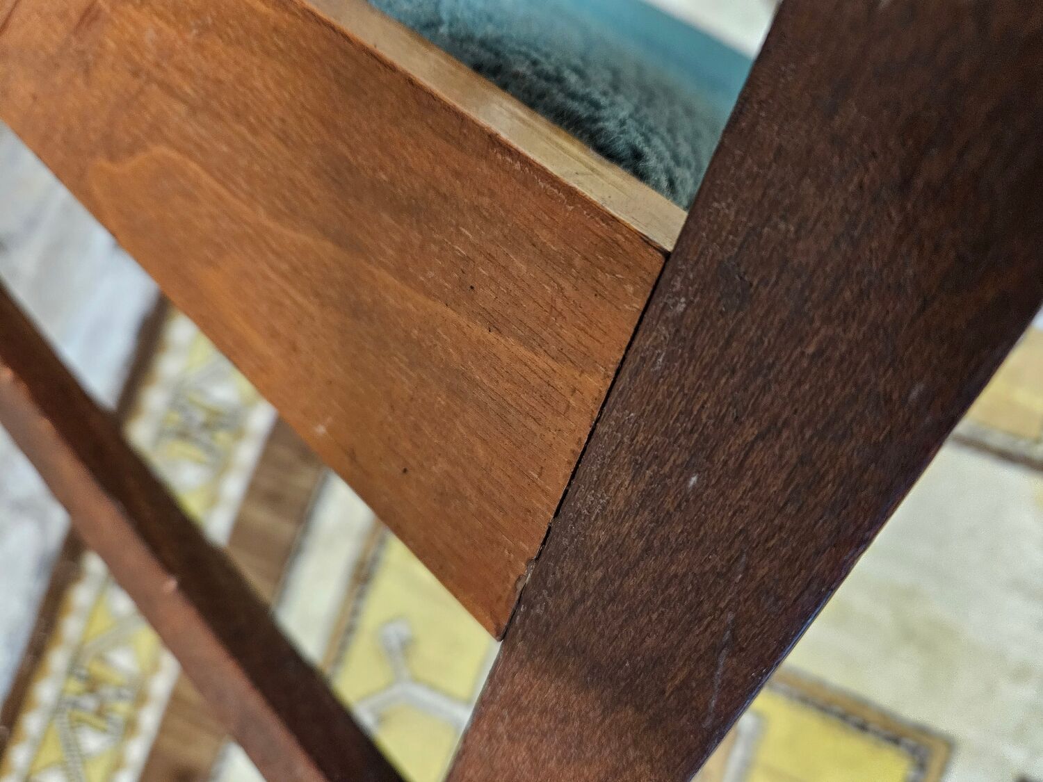 Pair of 1960 teak scandinavian chairs