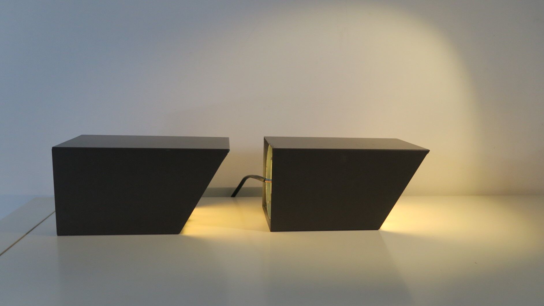 Pair of wall lamps Phillips, 70 years