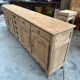 Huge mid-20th century sideboard in solid oak
