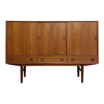 Vintage Danish highboard teak