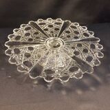 Presentation dish on glass foot