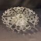 Presentation dish on glass foot