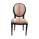 Chaise médaillon Louis XVI