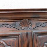 LouisXV walnut cabinet of the xviii century