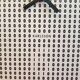 Karlsson design square wall clock - black and white, 1 and 0 optical illusion