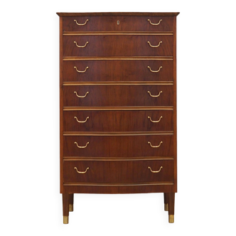 Walnut chest of drawers, Danish design, 1960s, production: Denmark