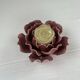 Ceramic flower candlestick