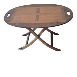 Table marine en acajou