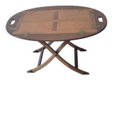 Mahogany marine table