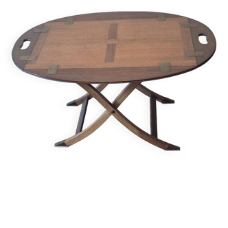 Mahogany marine table