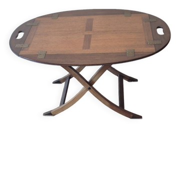 Mahogany marine table