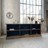 Double-sided counter with XL oak compartments