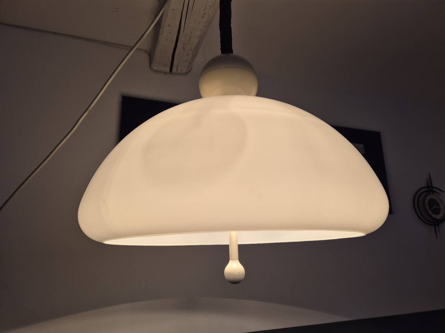 Martinelli Luce pendant light "Saliscendi" 1970