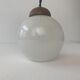 Lot 3 old rifled pendant lamps 1960