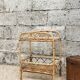✨ Petite étagère vintage en osier – esprit bohème ✨