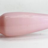 Vase en opaline rose