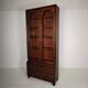 Late 19th Century English Display Bookcase with Glazed Doors & Drawers