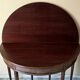 Extendable half-moon table in Louis XVI style