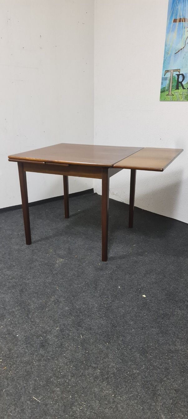 Vintage teak extendable dining table