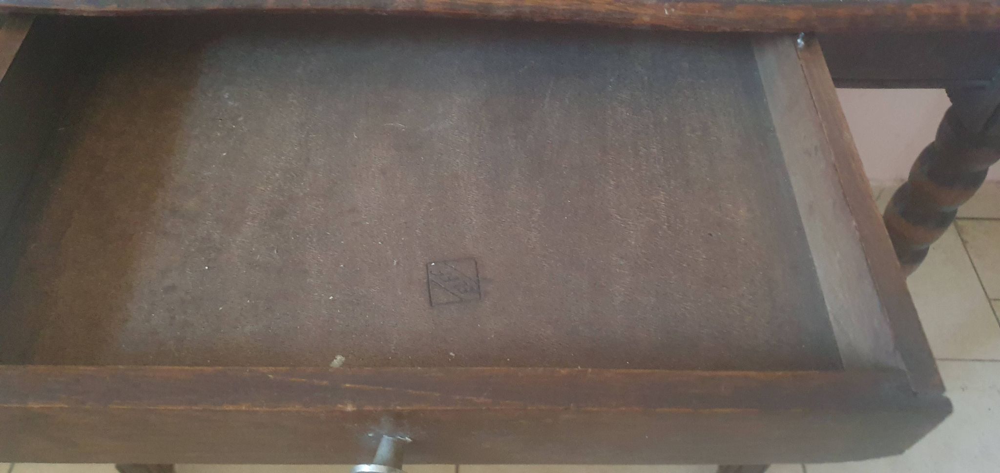 Table ou bureau vintage XIX  siècle en bois