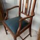 Art Deco armchair with armrest