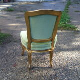 Wooden chair dore style Louis XV