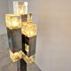 Vintage cubic floor lamp by Gaetano Sciolari, 1970s