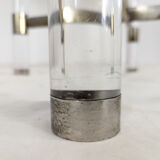 Brass and acrylic glass table by Sandro Petti for Metalarte, 1970