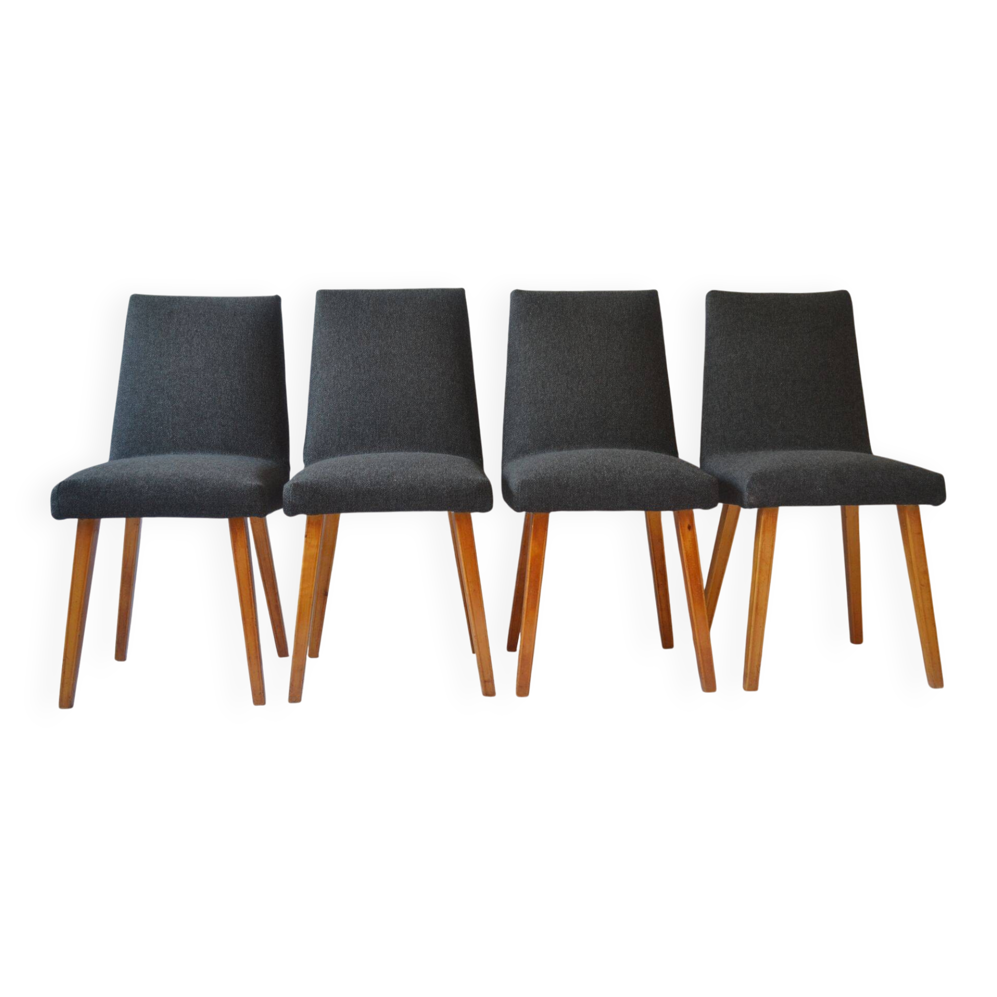 1326 dining chairs by Lejkowski & Lesniewski for Krakowskie Fabryki Mebli, 1962, set of 4