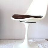 Pair of vintage tulip foot swivel chairs