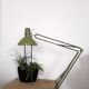 Lampe articulée Ledu type 2312 atelier architecte métal laqué vert -1970
