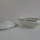 Soupière en porcelaine Art Déco tchécoslovaque des années 1930 par Duchcov Eduard Eichler